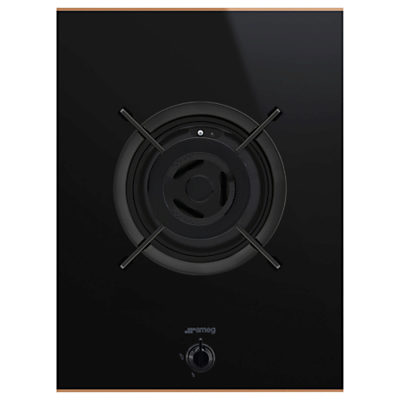 Smeg PV631CNR Dolce Stil Novo Gas Hob, Black/Copper Smeg PV631CNR Dolce Stil Novo Gas Hob, Black/Copper